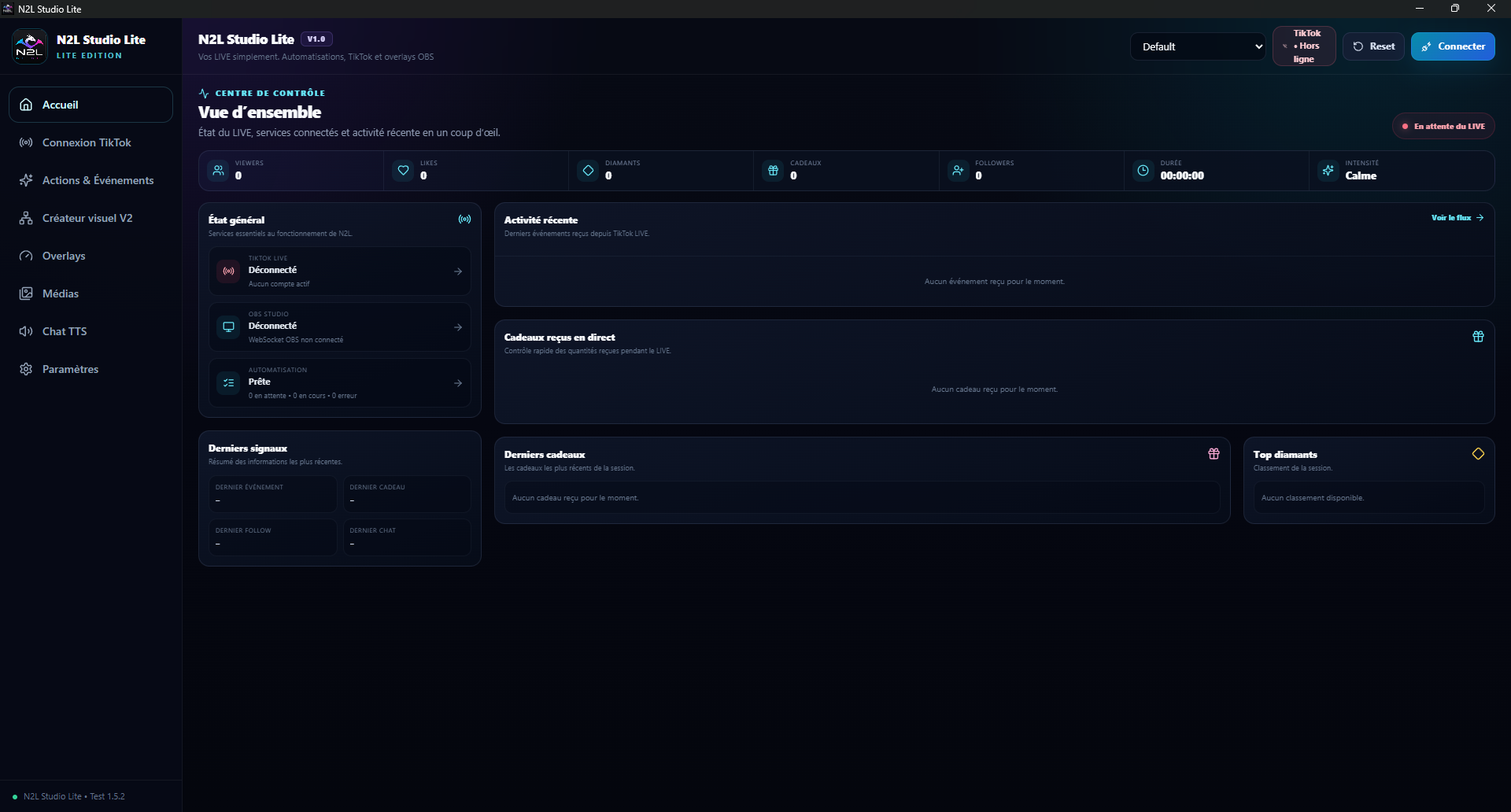 Vue d'ensemble de N2L Studio Lite